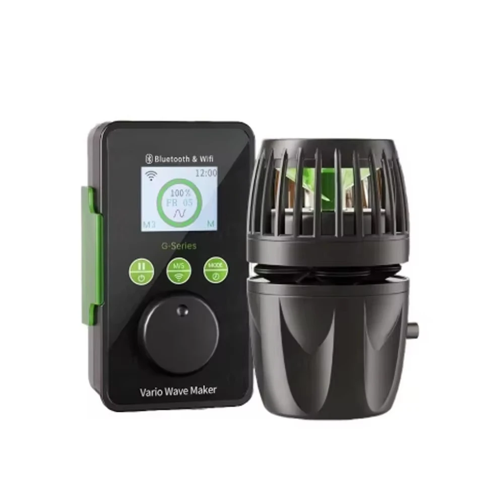New Upgrade Aquarium Wavemaker Pump, Smart Wifi Bluetooth Cordless Flow Pump, GMP 10-70 Series, Adjustable Water Flow