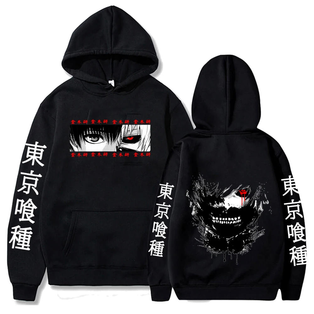 Anime Hoodie Mens Fashion Warm Sweatshirt Graphical Printed Hip Hop Hoodies Casual Streetwear Spring Autumn New Hoody