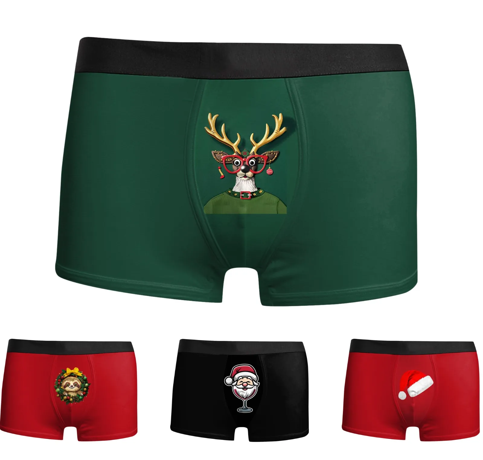 

Мужское нижнее белье, короткое мужское нижнее белье, дышащее, модное и новое, цифровая 3D-печать, мужской комплект нижнего белья с принтом