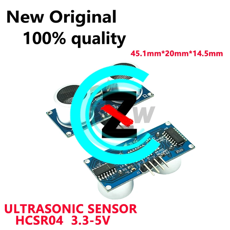 1-10/PCS New Ultrasonic sensor HC-SR04 HCSR04 to world Wave Detector Ranging Module HC SR04 Distance Sensor For Arduino 3.3V-5V