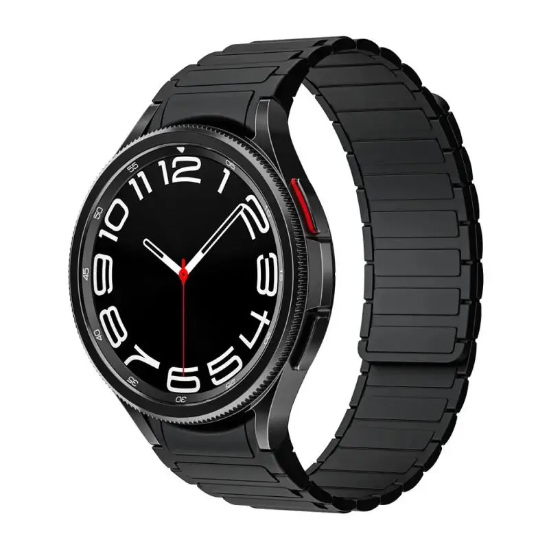 Keine Lücken 20 mm Silikon-Magnetband für Samsung-Uhr Galaxy 7 6 5 4 44/40 mm 6Classic 43 mm 47 mm 42/46 mm Armband 5Pro 45 mm Armband – Detail 16
