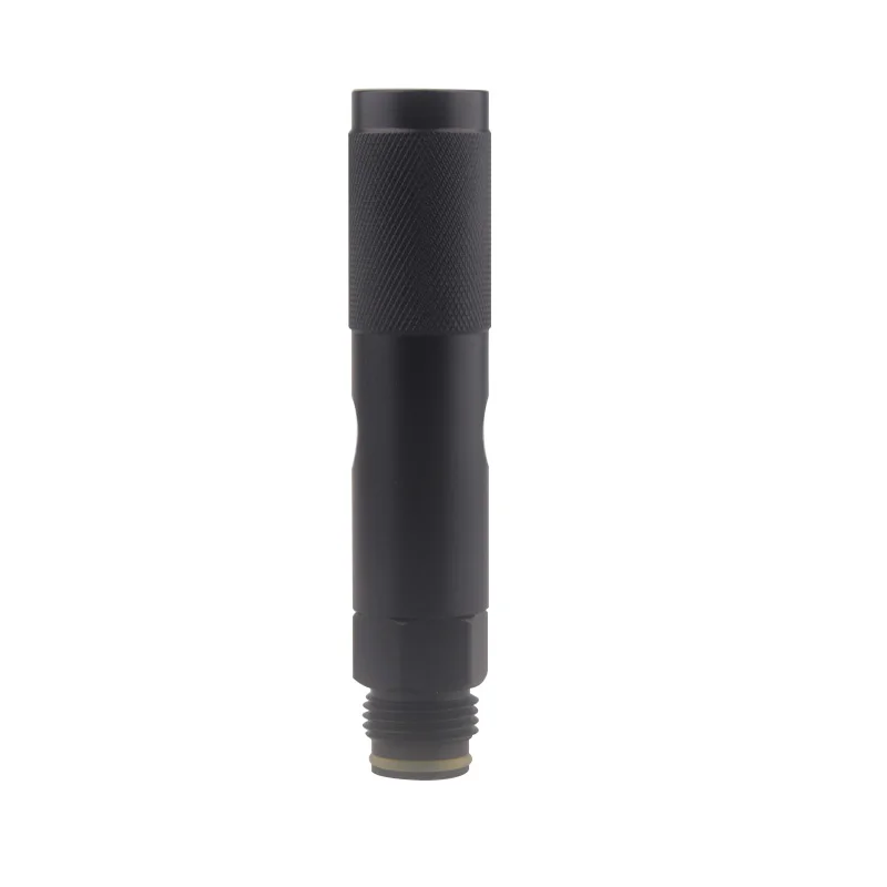 Adaptador de cartucho de CO2 de 12g de cambio rápido HPA, compatible con tanque de CO2 estándar, rosca G1/2-14 0.825 o "-14NGO, accesorios para fabricantes de agua y refrescos