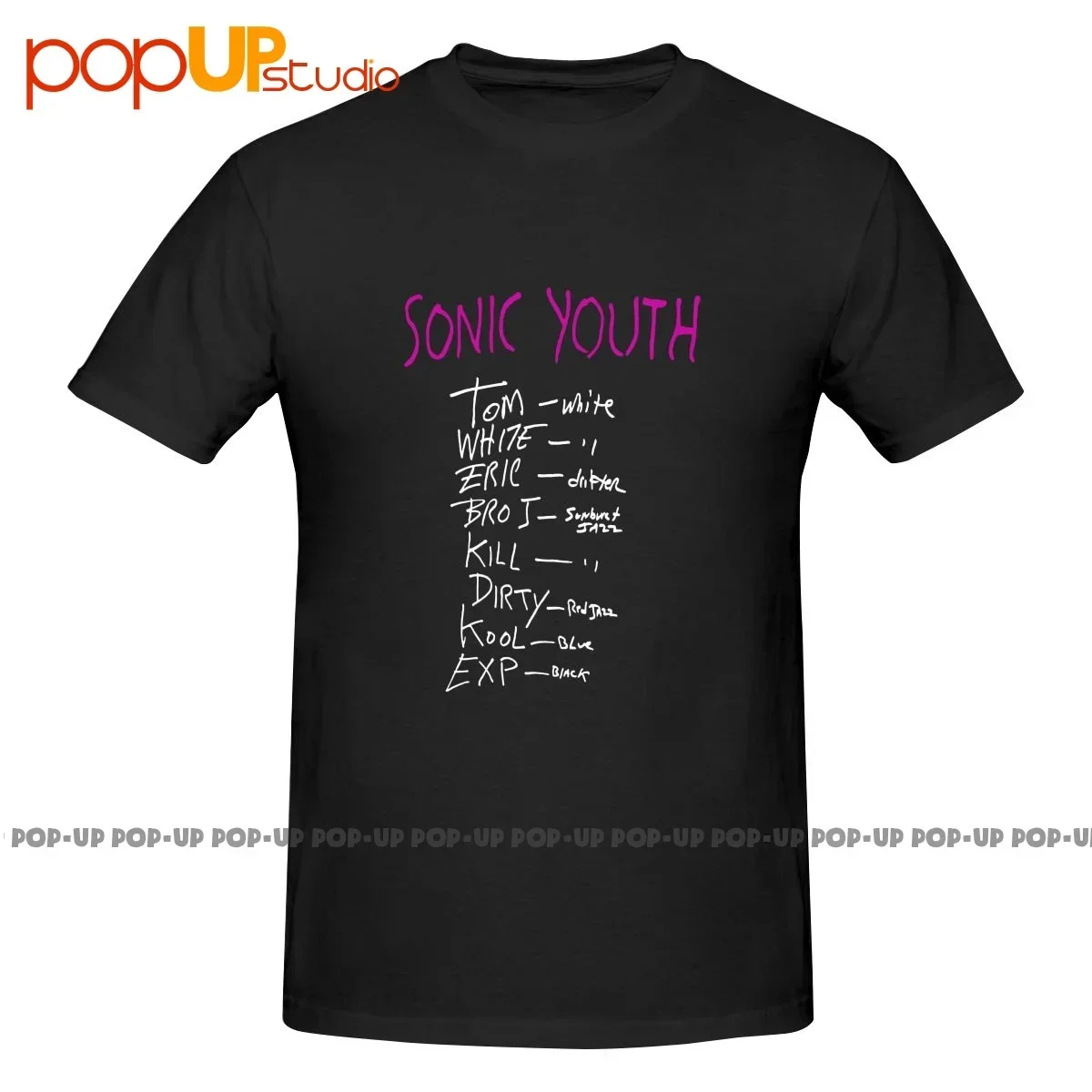 Sonic Youth 1991 Disappearer Traci Lords Rock P-19 Shirt T-shirt Tee Rare Retro Fashion Streetwear