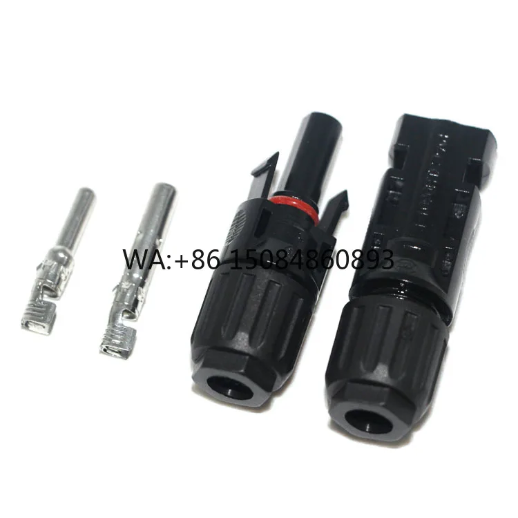 

IP67 IP68 Waterproof Solar Panel Connector Male and Female Copper Contact Material with PC Housing