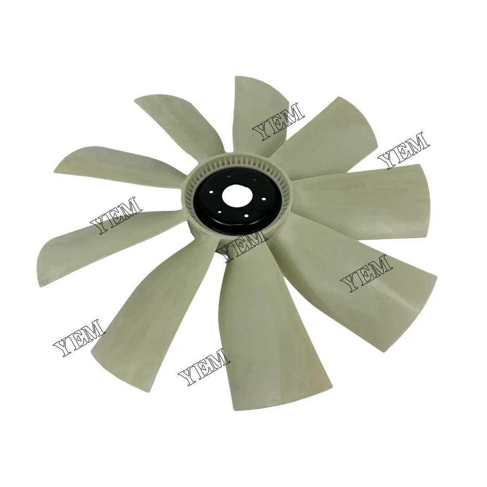 High quality C18 Fan Blade 9 Blade 6 holes 2176022 For Caterpillar Engine Parts