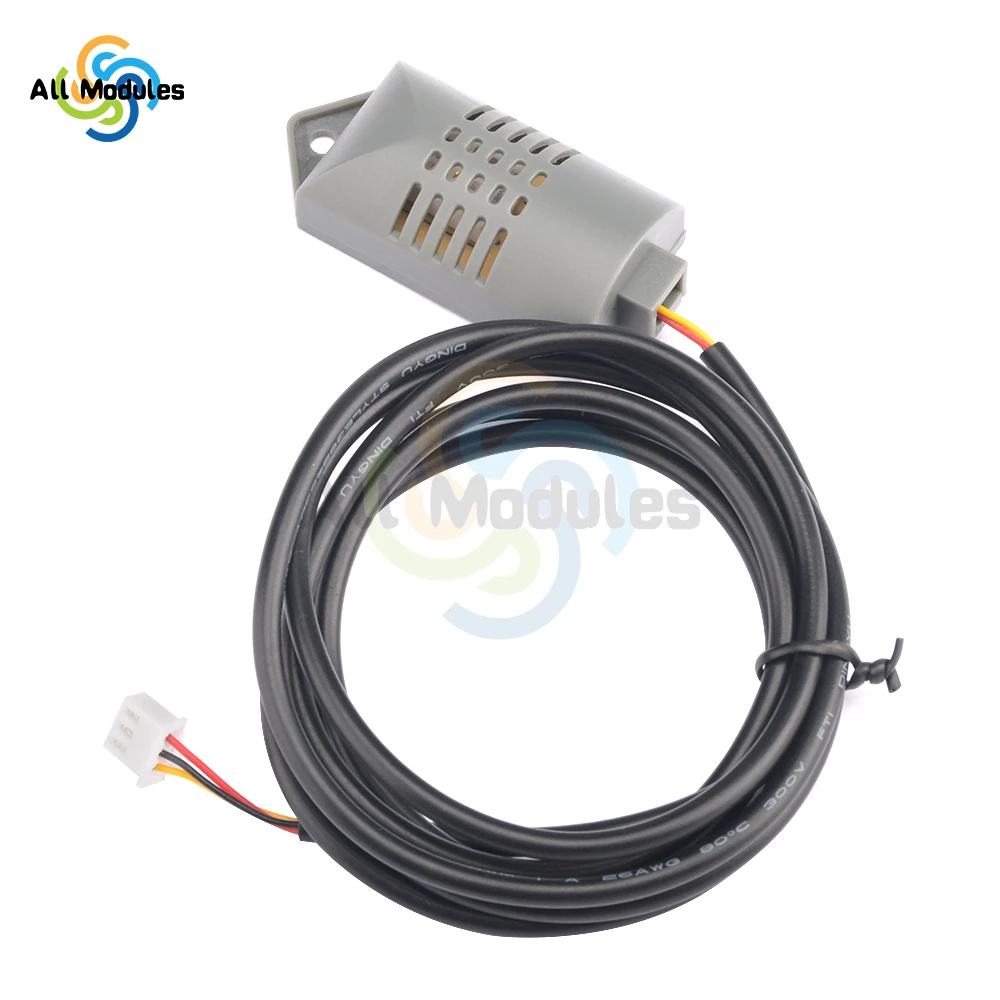 1M/1.5M AM2120 Sensor Probe Temperature and Humidity Sensor Probe With Case 1M/1.5M Extension Cable