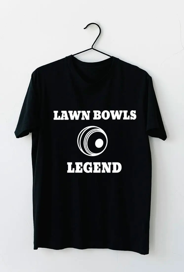 Funny Lawn Bowls Legend Sarcastic Bowling Game Lovers For Him Men's T Shirt