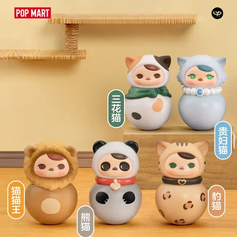 

Popmart Pucky Rolp Potp Kitty Series Blind Box Toys Guess Bag Mystery Box Mistery Action Figure Surpresa Cute Birthday