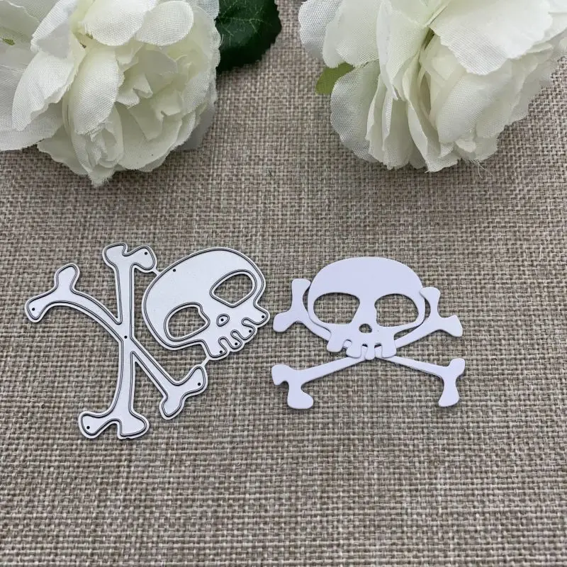 2Pcs Halloween Skul…