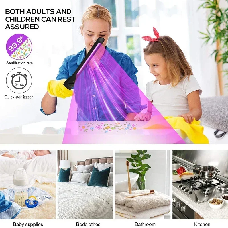 

D5 Rechargeable LED UV Flashlight with Magnet Power Indicator-For Resin Curing Pet Hair Scorpion Detection Home Outdoor Lab Use