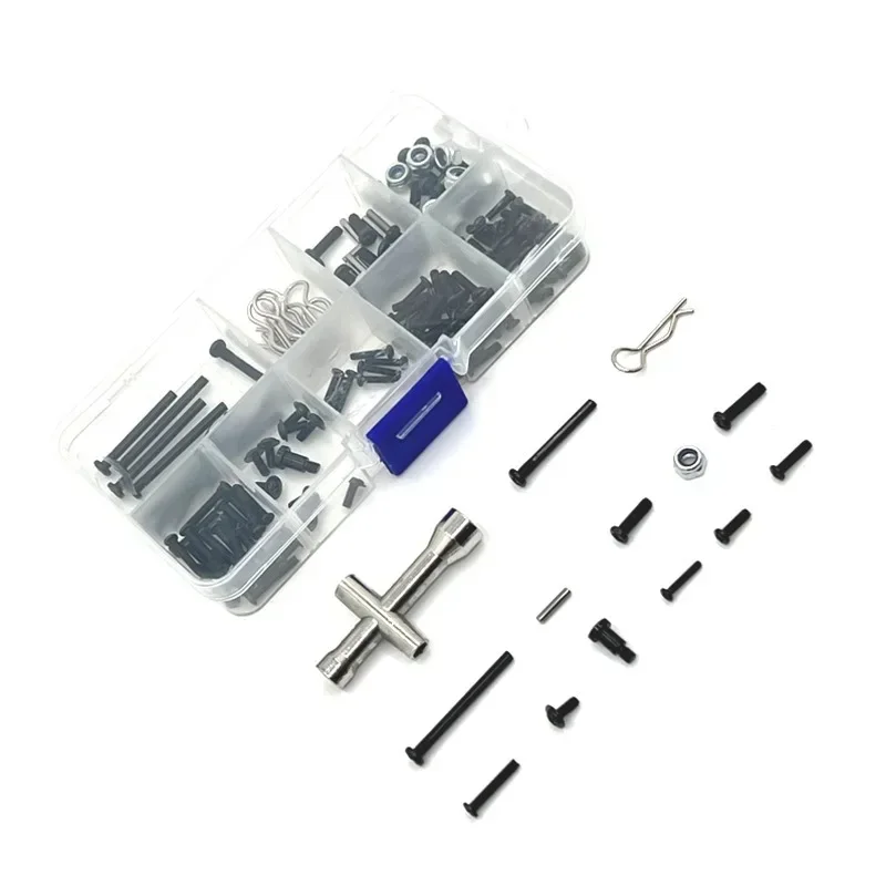 SCY 16101 16102 16103 16104 16106 16201 JJRC Q130A Q130B Q141 Metall Schrauben Befestigungs Kit Reparatur Werkzeuge 1/16 RC Auto Ersatzteile