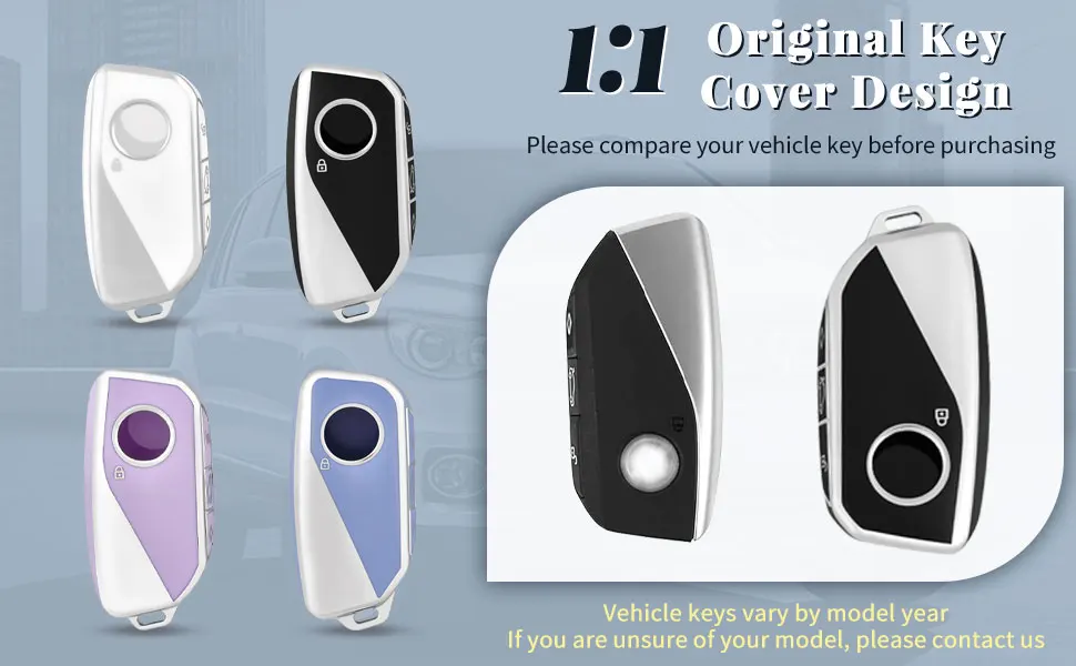Autoschlüssel-Hülle mit Schlüsselanhänger-Set für BMW i7 X7 G07 LCI iX I20 X1 U11 7er Serie G70 G09 XM U06 G81 M3 Schutz Geschenk – Detail 5