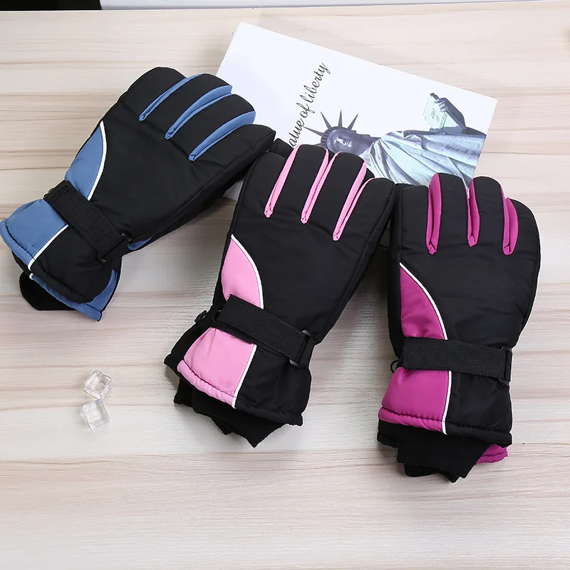 Winter Gloves for Men Snow Gloves Outdoor Ski Motorcycle Men\'s Cycling Gloves Touch Screen Non-slip Warm Ski Gloves Women Winter