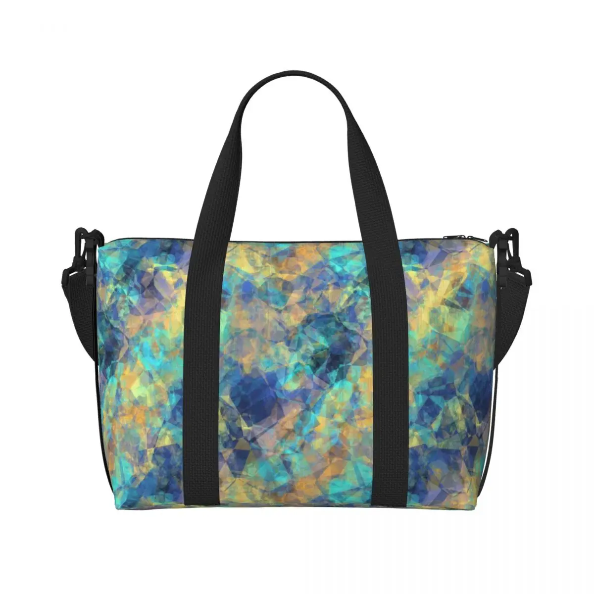 Colorful New Travel Bag,Large capacity sports Gym Bag, Lightweight carry on Luggage Duffle Bag coach Bag Camping bag