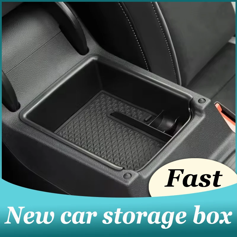 Car Armrest Storage Box Center Console Organizer Tray Pallet Holder for Volkswagen VW Golf 8 MK8 Golf8 2019-2023 Accessories