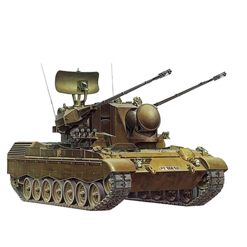 TAMIYA assembled tank model kit 35099 Cheetah double barreled self-propelled anti-aircraft tank 1/35