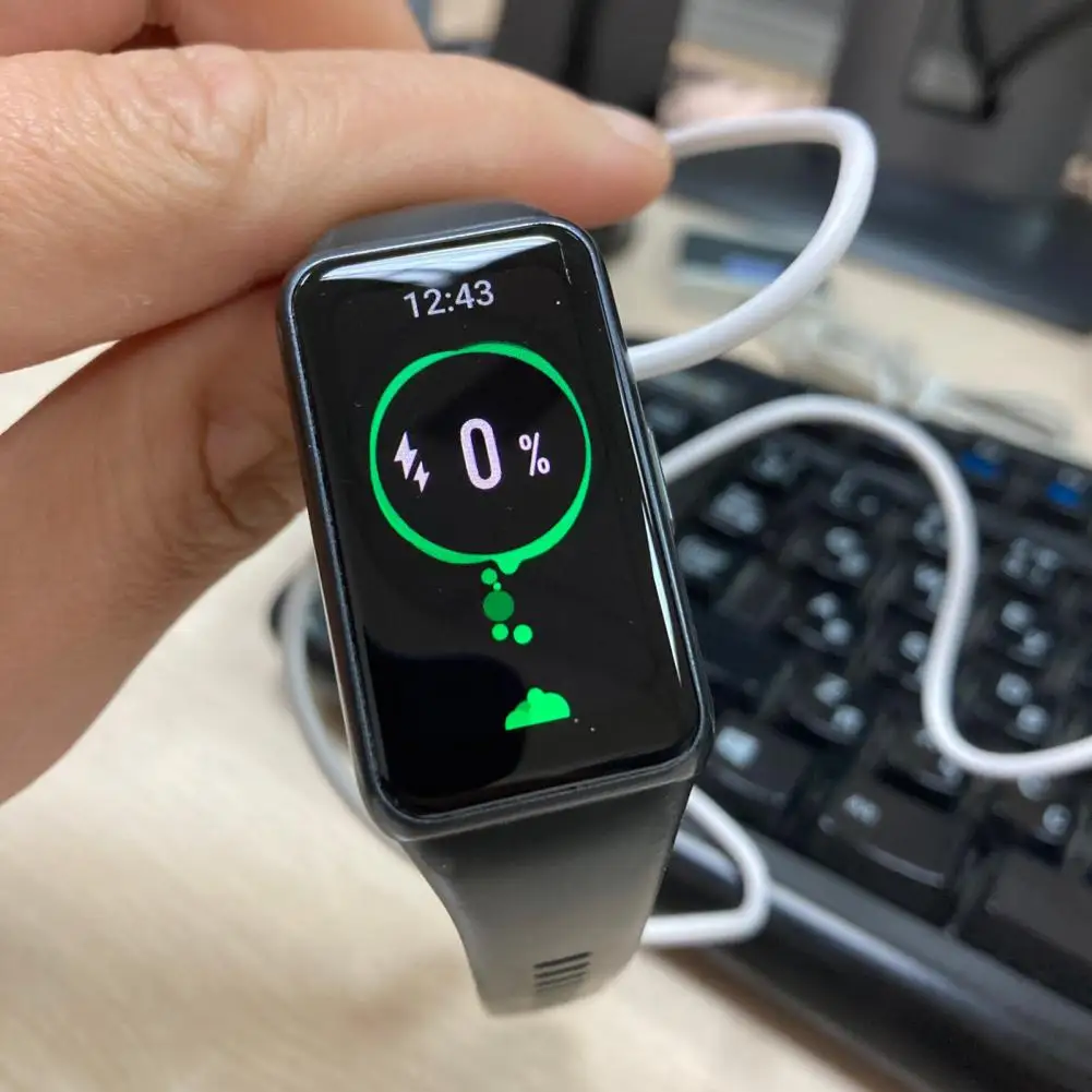 แท่นชาร์จ Multi TPE สมาร์ทวอท์ช USB Charger สายไฟอะแดปเตอร์สําหรับนาฬิกา Fit Mini/Band 6/Band 6 pro