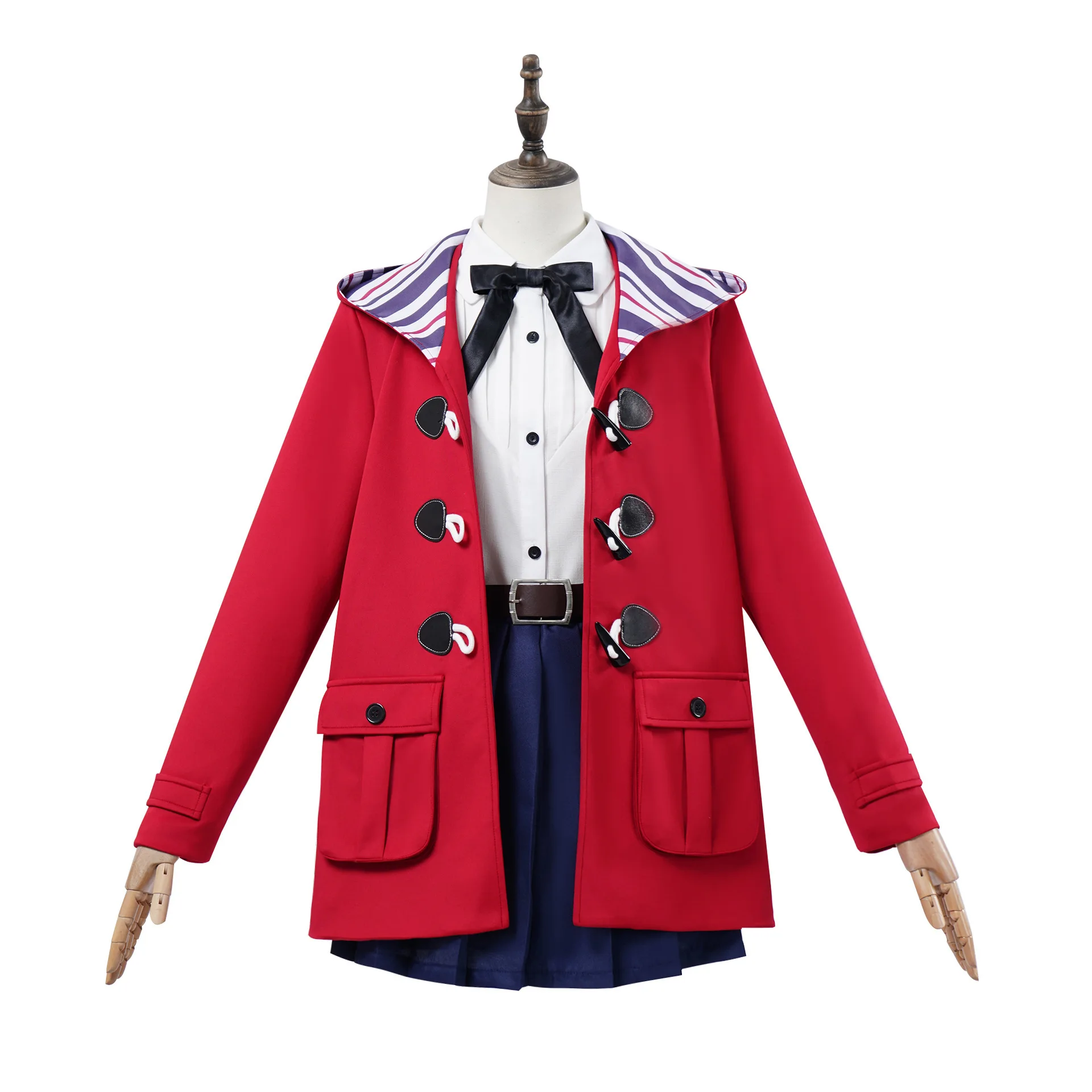 

Crying Girl Band Inoue Renka Red Suit Cosplay Halloween Female Costume