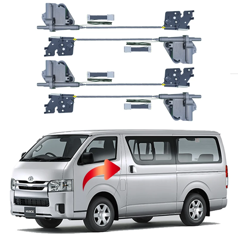 For Toyota Hiace low roof Modification of the original mechanical lock on the front door to automatically lock the doors tools