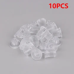 10pcs/lot PC Transparent Advertising Nail Glass Nail Bracket Invisible Plastic Screw Frosted Screw Fixing Screws Hardware