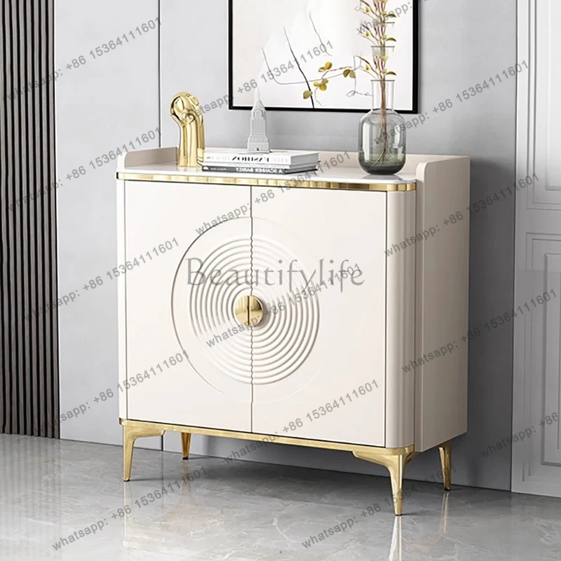 Vintage Aesthetic Living Room Cabinets Tiny Cute Creative Trendy Glamour Display Cabinet