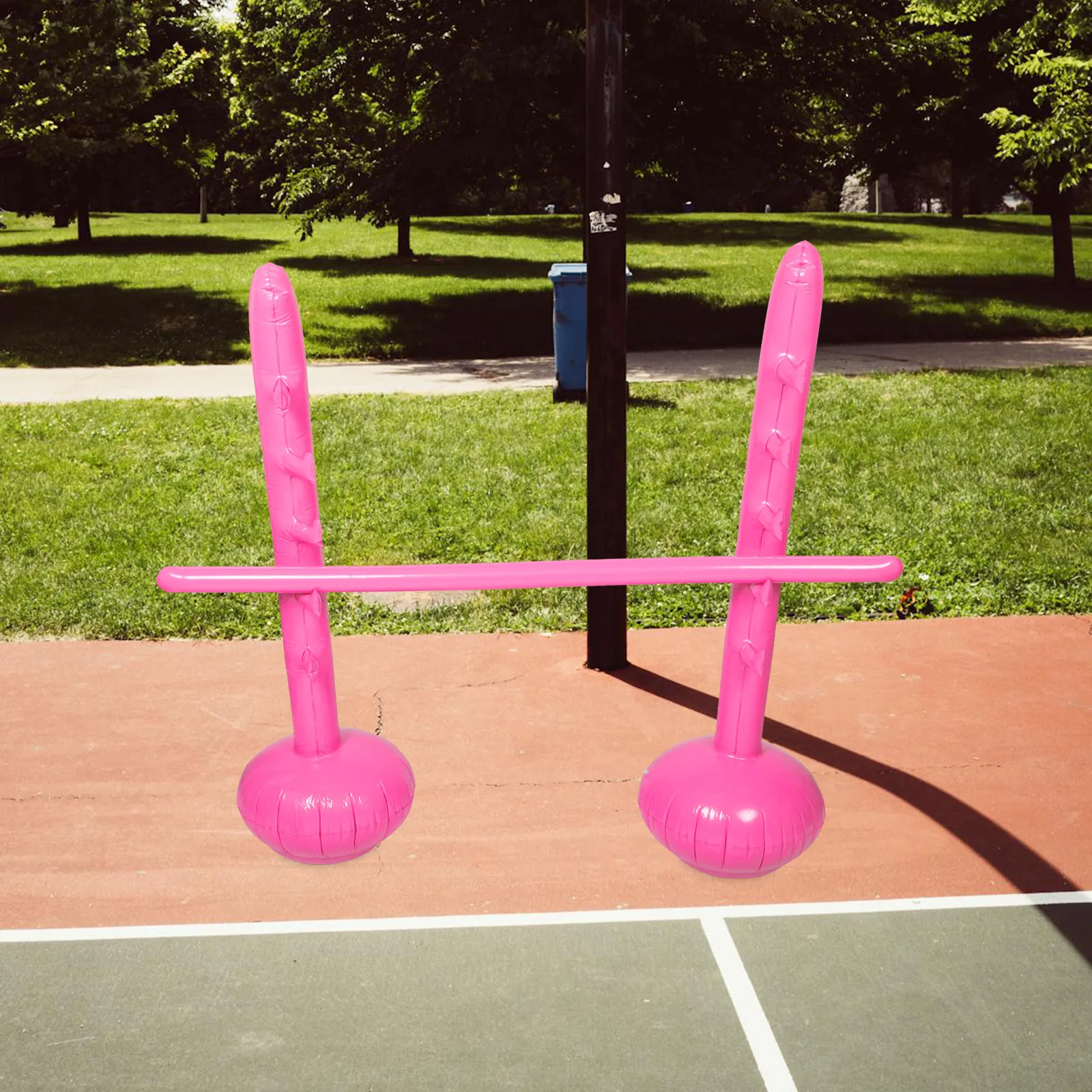Inflatable Game Adjustable Jump Bar For Outdoor Beach Pool Party Summer Carnival Family Gathering Adults