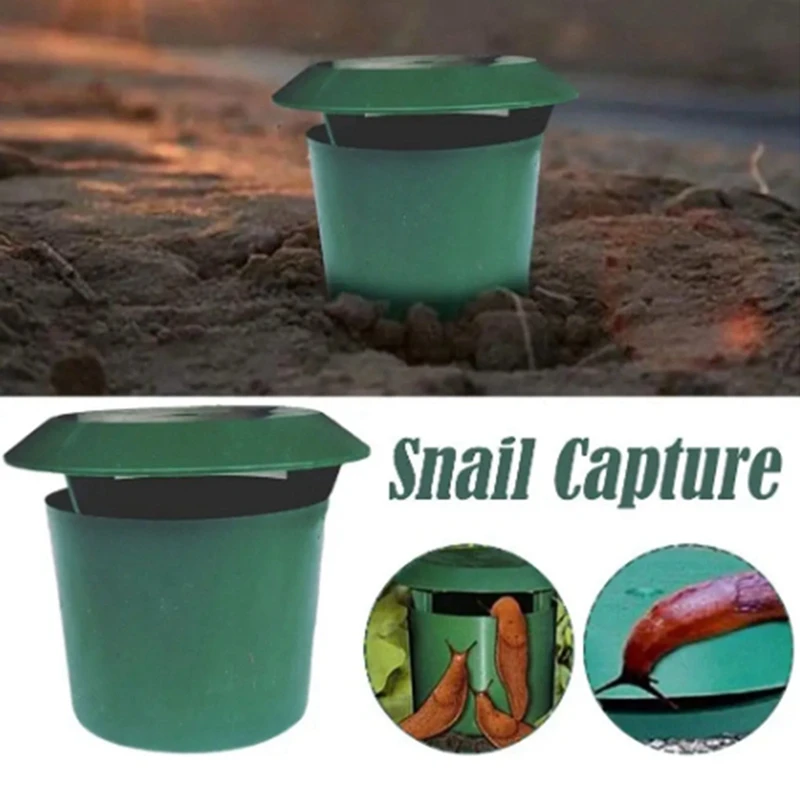 

New Snail Catcher Snail Cage Insect Trapper Snail House Garden Vegetable Supplies Snail Box Snail Trap Catcher