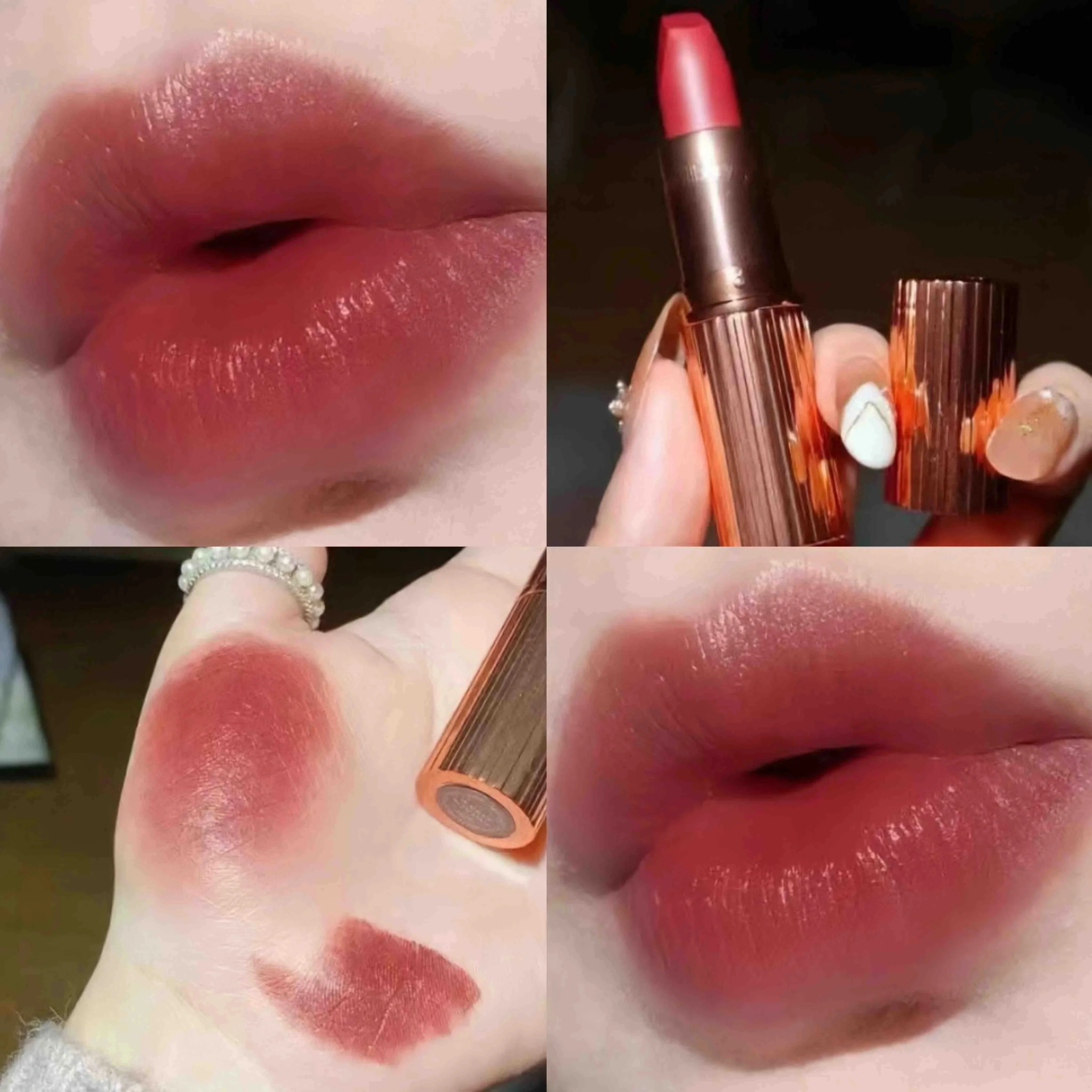 Charlotte Tilbury Shimmer Powder Air Cushion Setting Spray Love Zweifarbiges Puder Rouge White Moonlit Glow Powder Marken-Make-up