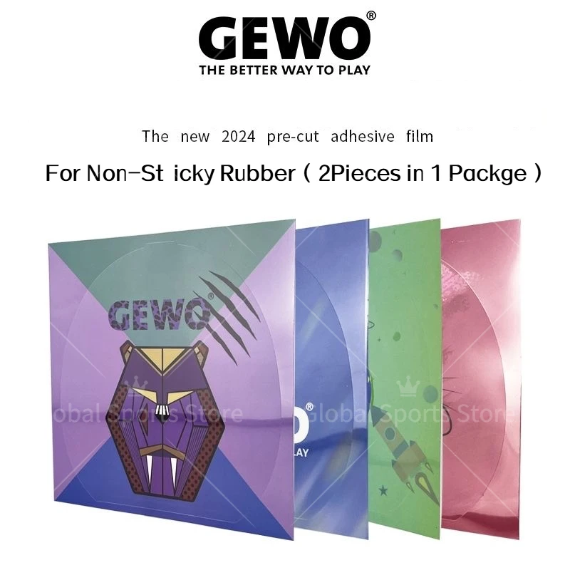 Gewo Table Tennis Rubber Protective Film Non-stick Protective Film Ping Pong Rubber Astringent Protective Film Accessories