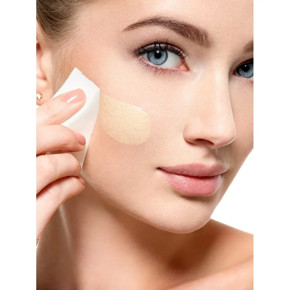 Applicatore in spugna a cuneo per trucco senza lattice 32 cunei per miscelazione ipoallergenici monouso Cosmetici multiuso Confezione da 4