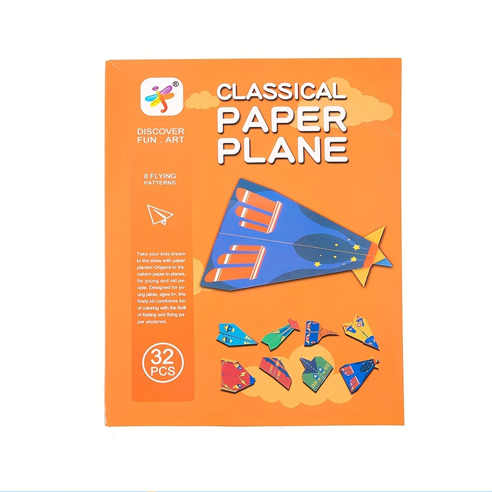 Paper Airplane Origami Belt Tutorial For Children Fun Handmade Three-dimensional Airplane For Baby Educational Toys