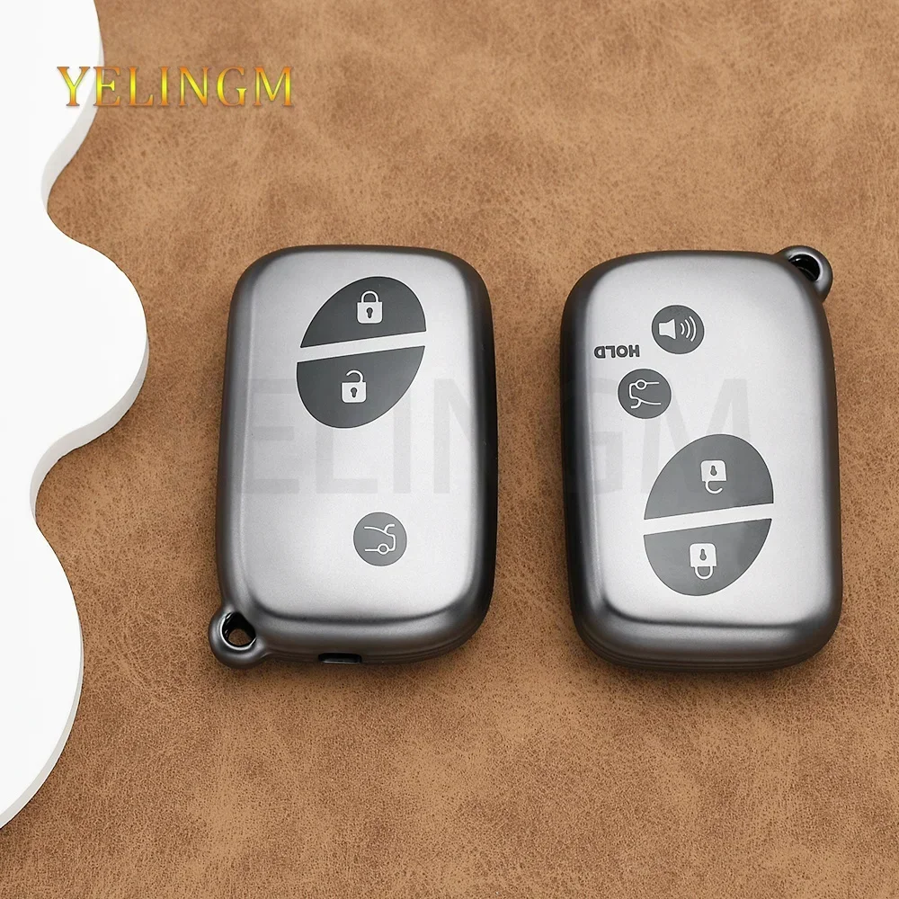 Shell Keyless ProtectorFor Lexus LX570 IS350 GS430 GS300 RX350 ES350 IS250 GX460 GS450h GX460 Car Key Fob Cover Fob Fit TPU