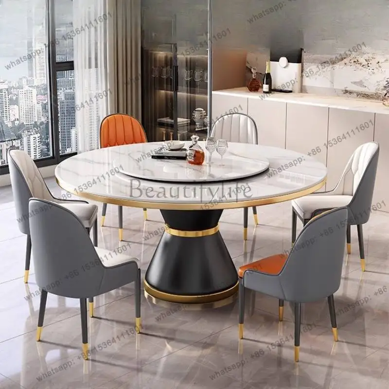 XX.Party Items Dining Tables Chairs White Italian Expandable Nordic Dining Tables Luxury Modern Mesas Comedor Furniture For Home