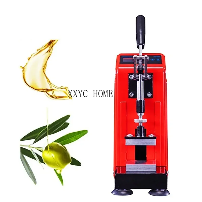 1 Ton Heat Press Machine 6*12cm 2.4*4.7inch Manual Rosin Press Easy Operate Portable Dual Heating Plates Oil Extractor CH2034