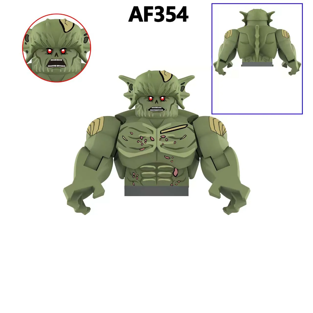 Beweegbare modelstenen Beest Hagedis Neushoorn Monteer Colossus Assemblage Actiefiguren Puzzel Speelgoed Bouwstenen Ornament Modelpop