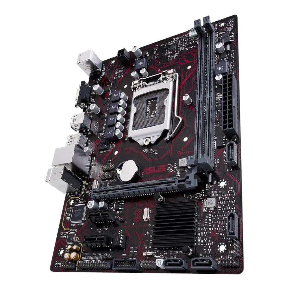 ASUS EX-H110M-V اللوحة الأم إنتل H110 LGA 1151 DDR4 كور i3-6100 كور i3-7300 كور i5-6400 كور i5-6500 كور i7-7700 مايكرو ATX