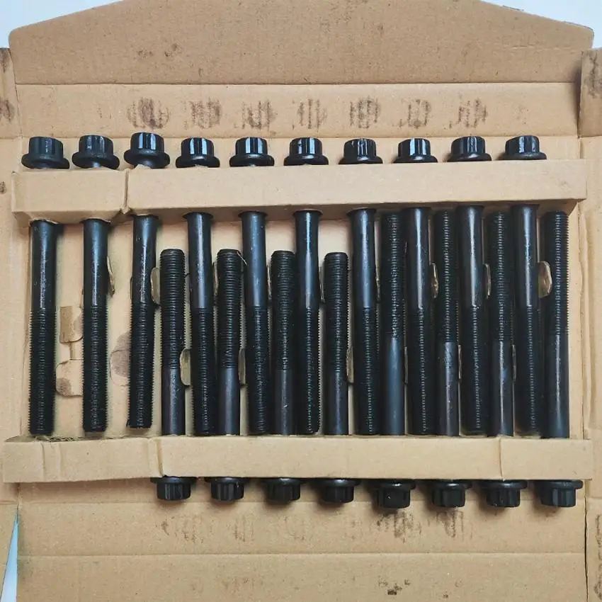 

18pcs 2L 2L 2L-TII EnGINE Cylinder head bolts nuts for toyota LAND CRUISER 4 RUNNER HI-ACE HI-LUX DYNA CROW C ORONA CRESTA MARK