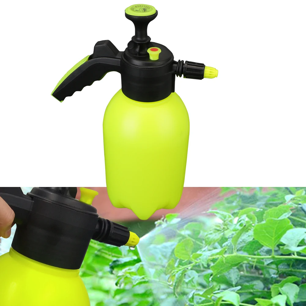 

Flower Watering Garden Irrigation Gardening Tools and Equipment Mist Nozzle 2L Bottle Hand Pressurized Sprayer