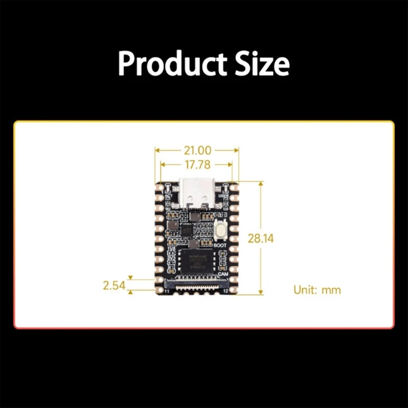 임베디드 프로젝트를 위한 IoT 장치 개발을 위한 LuckFox Mini RV1103 보드