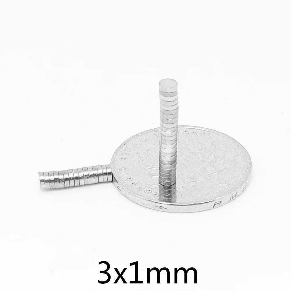 

3x1 Mini Small Round Magnets 3mm*1mm For Home Refrigerators, Offices DIY 3x1mm 3*1 mm