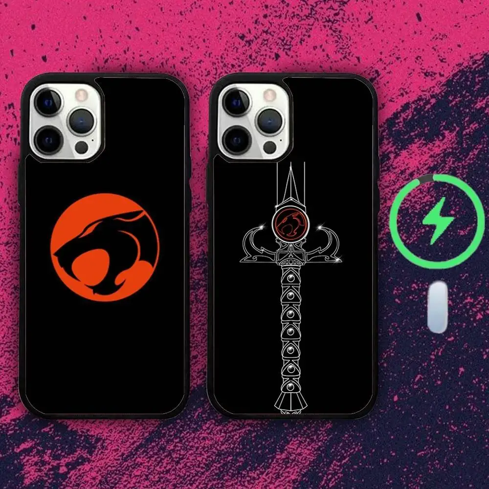 

Cool Cartoon T-ThunderCats Phone Case For iPhone 16e,16,15,14,13,12,11,Plus,Pro,Max,Mini Magsafe Magnetic Wireless Charging