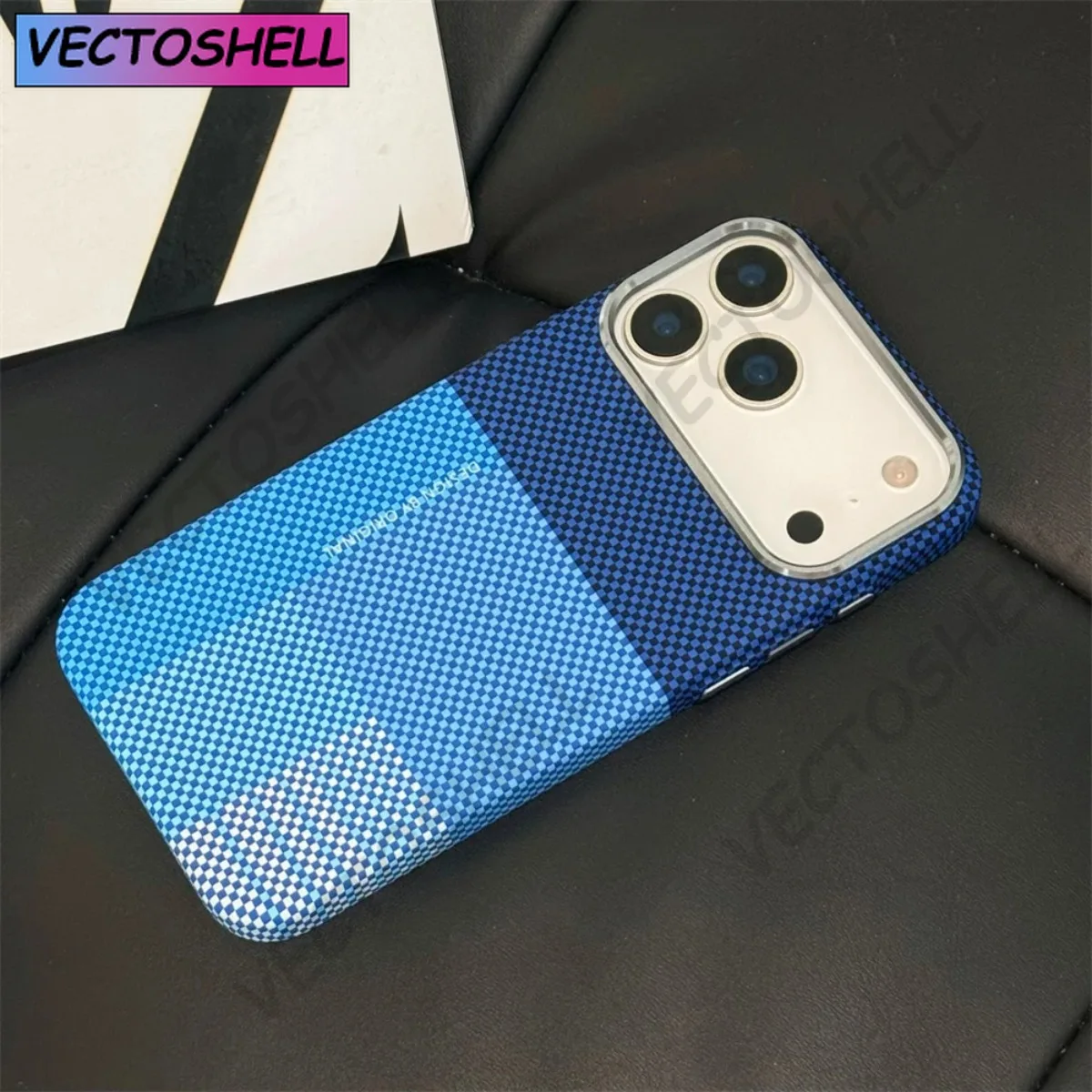 

Thin Carbon Fiber Clash Colorful Hard PC Case for iPhone 17 16 15 14 Pro Max Magnetic Wireless Charge Shockproof Bumper Cover
