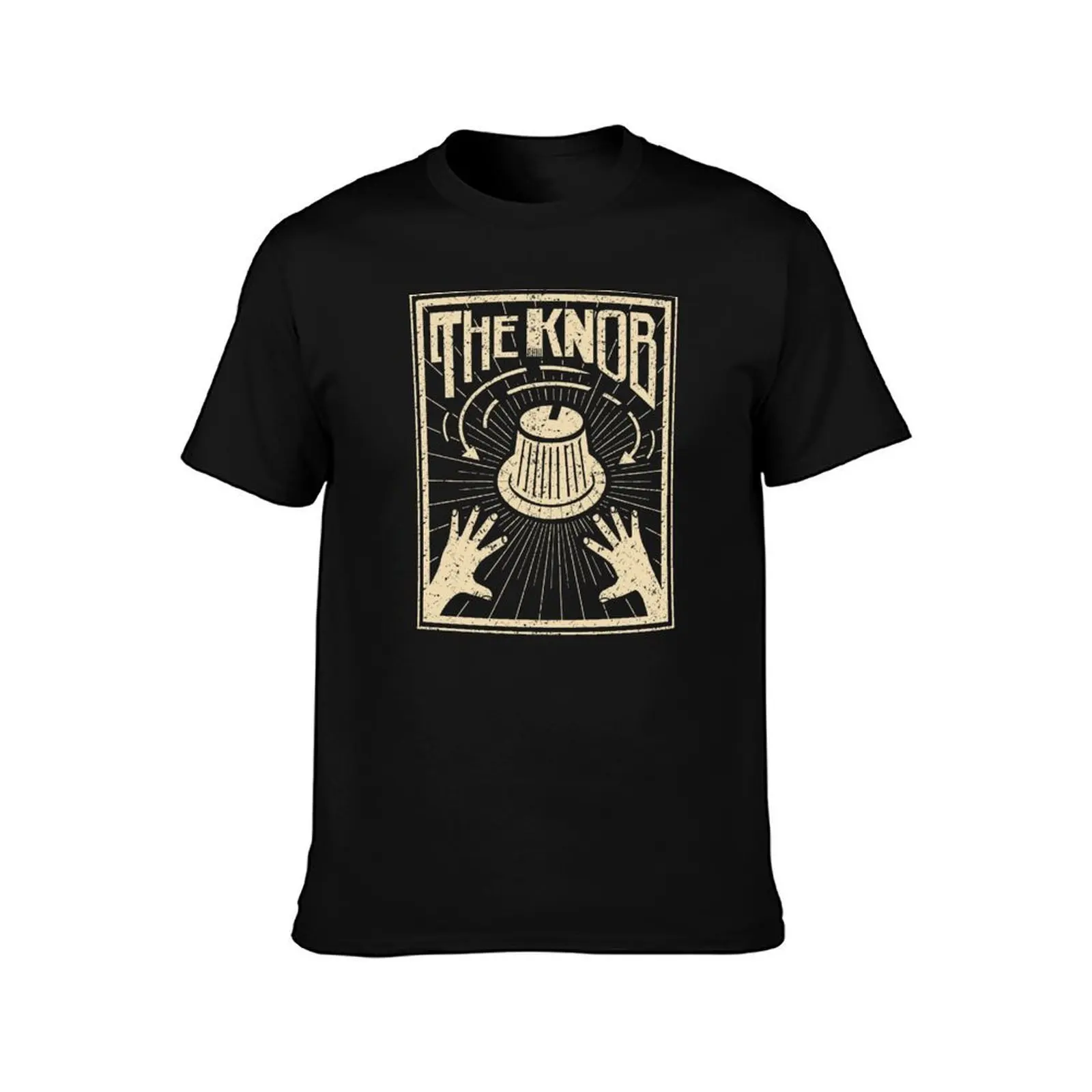 Funny Knob for synthesizer player and dj T-Shirt Work Comfort for Men T-Shirt