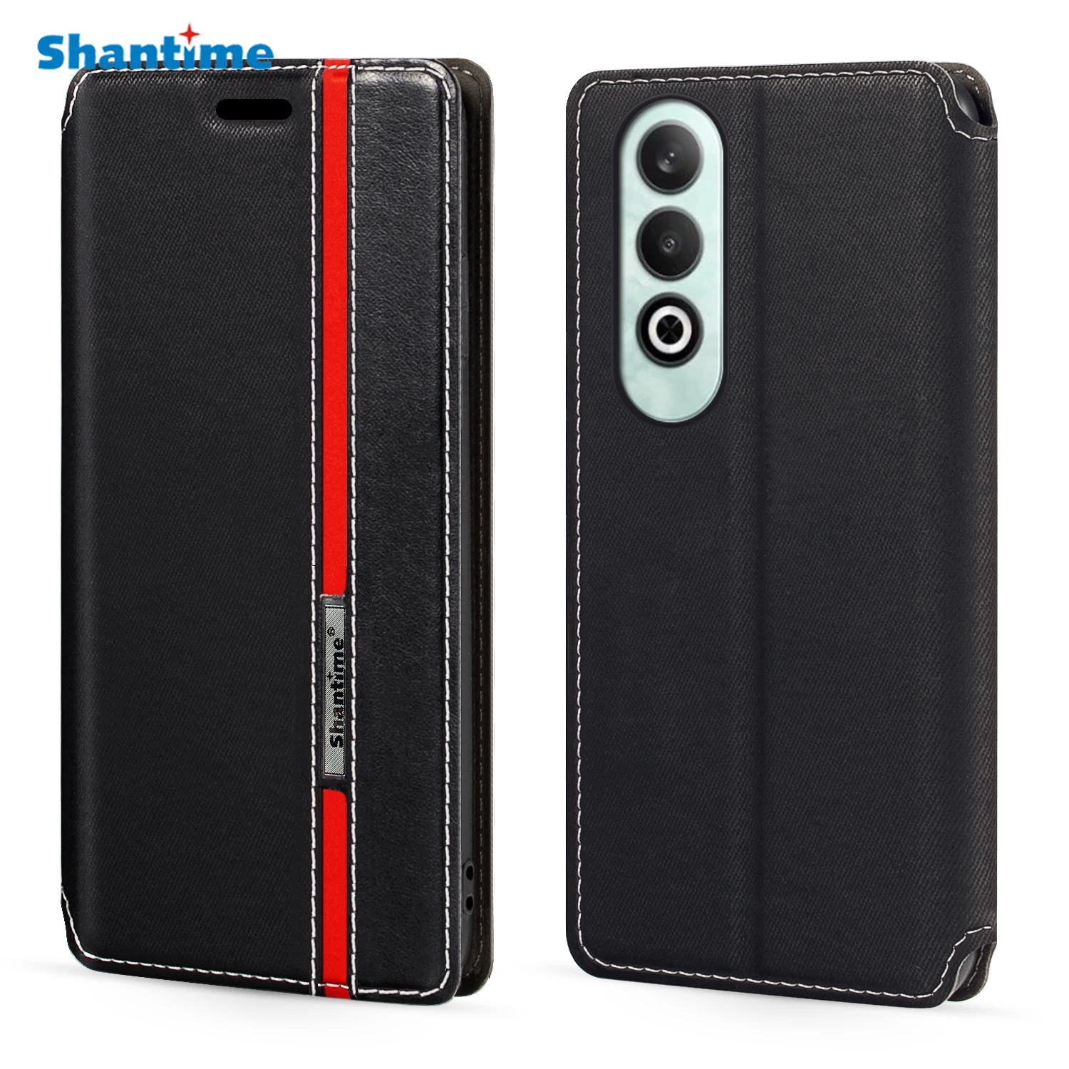 For Oneplus Nord CE 4 5G Case Fashion Multicolor Magnetic Closure Leather Flip Case Cover with Card Holder 6.7 inches