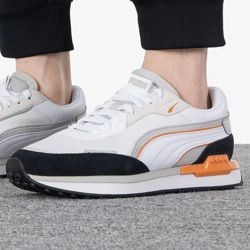 

Оригинальные мужские и женские легкие замшевые повседневные туфли Puma City Rider в стиле ретро 382044-21