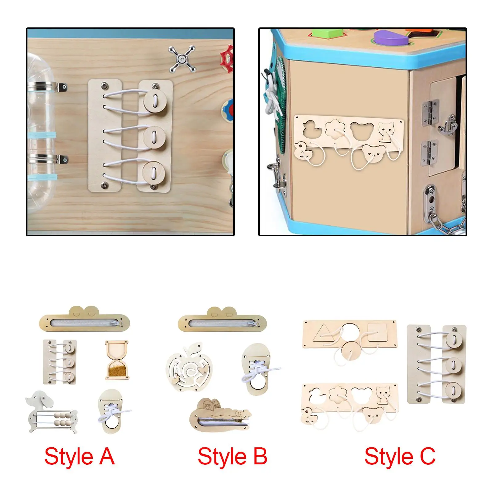 Busy Board para avião, brinquedo educativo precoce, acessórios DIY, habilidade prática para crianças