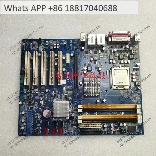 Placa base de control industrial EAX-Q35 con doble puerto de red: alta eficiencia, bajo consumo de energía, grado industrial EAX-Q35