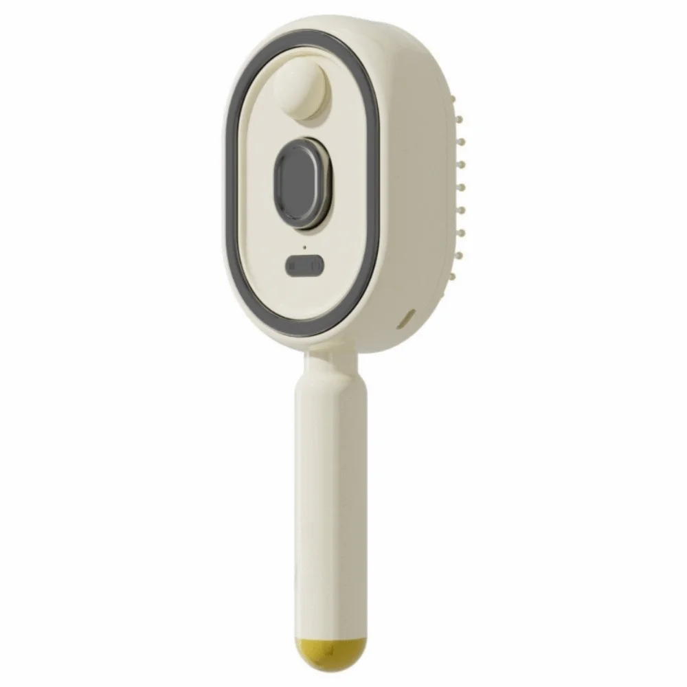 Multi-Function Red Light Spray Massage Comb Anti-Frizz Large Tank Hair Care Electric Spray Hair Brush Portable Scalp Nourish