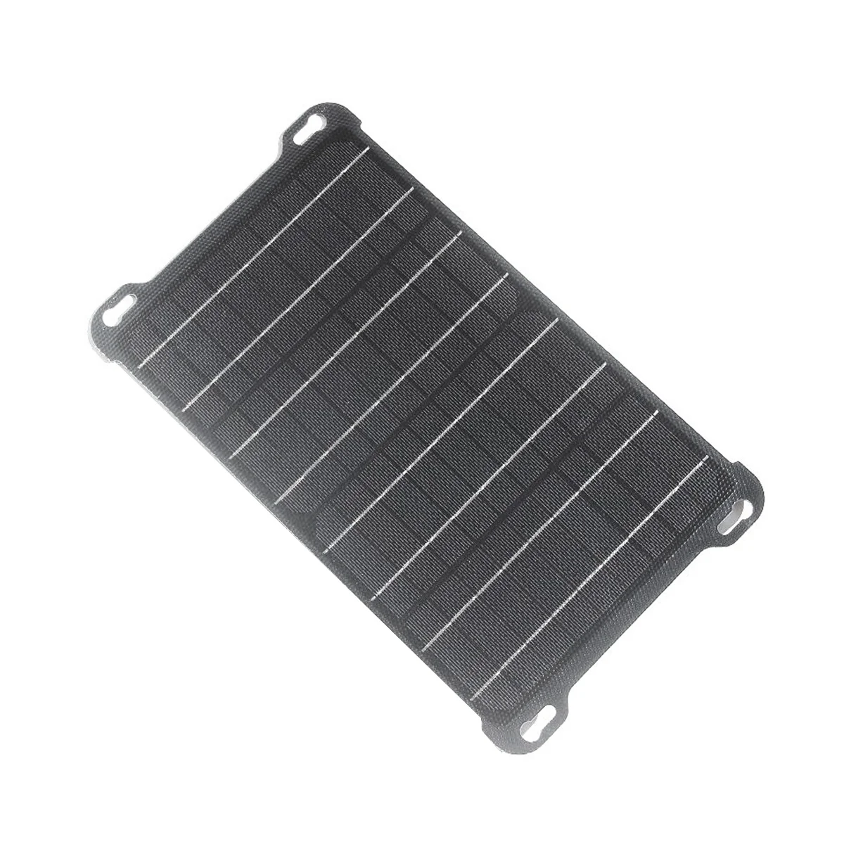 15W 5V/18V Solar Panel Polysilicon Panels Outdoor Solar Battery Charger Type-C USB DC Output for Mobile Phone Charger