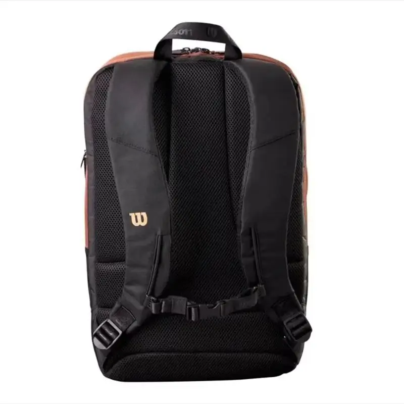 Wilson Bolsa para raqueta de tenis V14 Super Tour Pro Mochila para raqueta de gran capacidad Bolsa deportiva profesional para cancha con capacidad para 2 raquetas de tenis